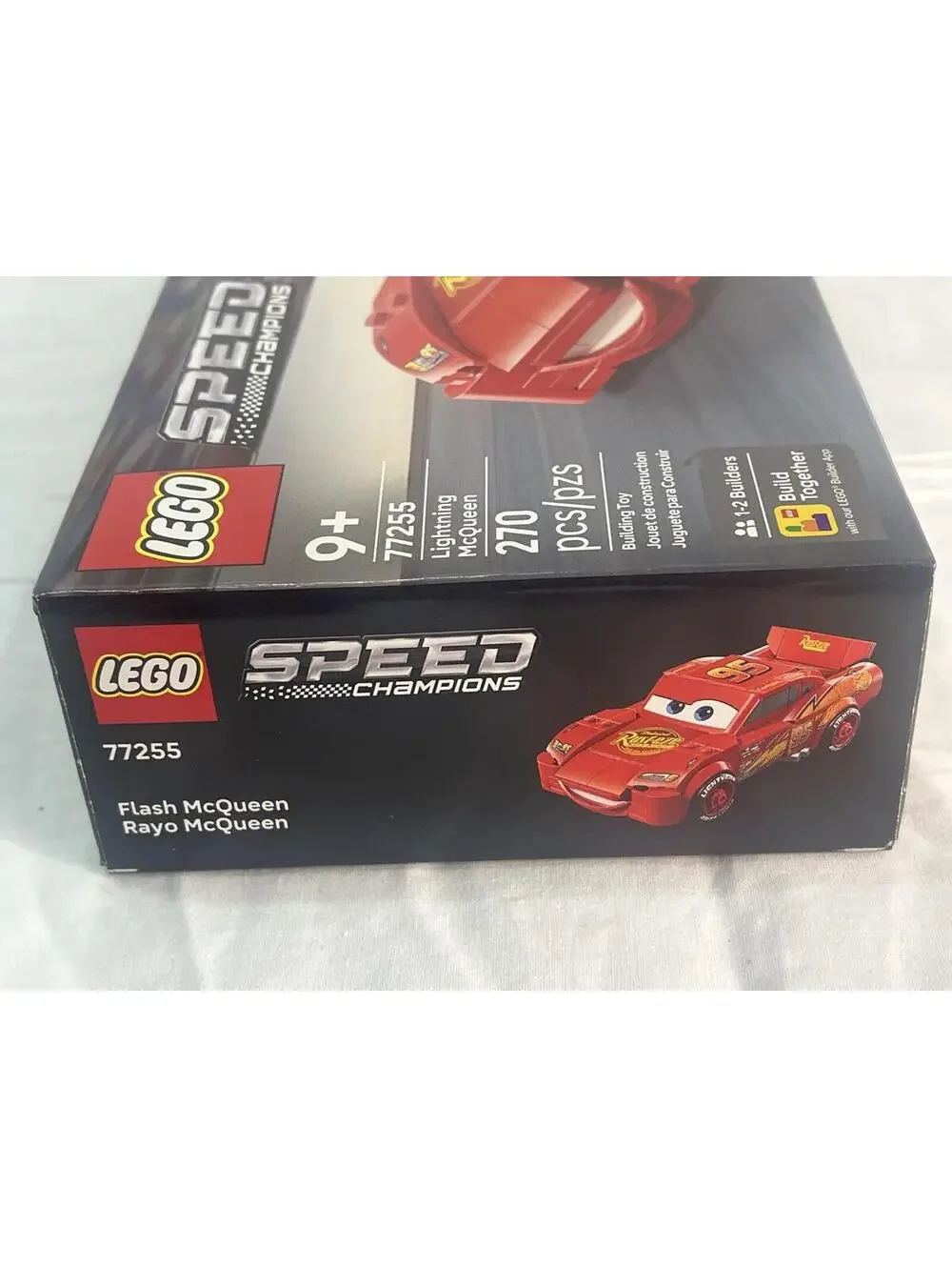 LEGO Speed Champions Lightning McQueen Disney Cars Set 270pcs 9+ New Sealed